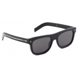 Prada - Prada Iconic Metal Plaque - Square Sunglasses - Black Slate Gray - Prada Collection - Sunglasses - Prada