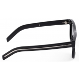 Prada - Prada Iconic Metal Plaque - Square Sunglasses - Black Slate Gray - Prada Collection - Sunglasses - Prada