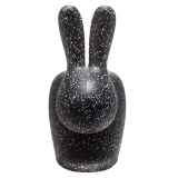 Qeeboo - Rabbit Chair Baby Dots - Nero/Bianco - Sedia Qeeboo by Stefano Giovannoni - Arredo - Casa