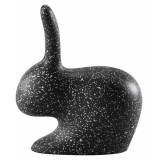 Qeeboo - Rabbit Chair Baby Dots - Black/White - Qeeboo Chair by Stefano Giovannoni - Furnishing - Home