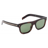 Prada - Prada Iconic Metal Plaque - Square Sunglasses - Briarwood Tortoiseshell Willow Green - Prada Collection