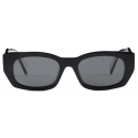 Prada - Prada Logo - Rectangular Sunglasses - Black Slate Gray - Prada Collection - Sunglasses - Prada Eyewear