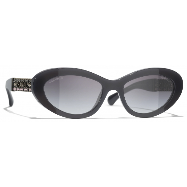 Chanel - Occhiali da Sole Cat-Eye - Grigio - Chanel Eyewear