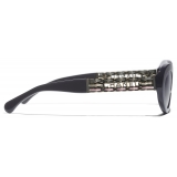 Chanel - Occhiali da Sole Cat-Eye - Grigio - Chanel Eyewear