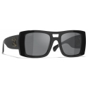 Chanel - Occhiali da Sole Pilota - Nero Polarizzate - Chanel Eyewear