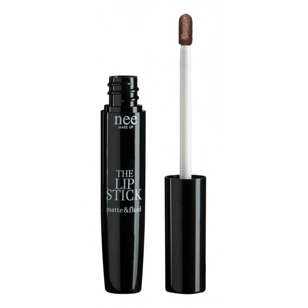 Nee Make Up - Milano - The Lipstick Matte & Fluid Dark Brown 61 - The Lipstick Matte & Fluid - Labbra - Make Up Professionale