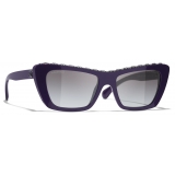 Chanel - Occhiali da Sole a Farfalla - Viola - Chanel Eyewear