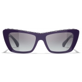Chanel - Occhiali da Sole a Farfalla - Viola - Chanel Eyewear