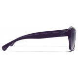 Chanel - Occhiali da Sole a Farfalla - Viola - Chanel Eyewear