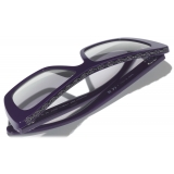 Chanel - Occhiali da Sole a Farfalla - Viola - Chanel Eyewear