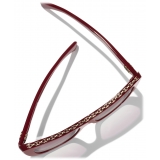 Chanel - Butterfly Sunglasses - Brown Red - Chanel Eyewear
