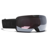 Chanel - Occhiali da Sole a Maschera - Nero Rosa Specchiate - Chanel Eyewear