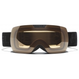 Chanel - Shield Sunglasses - Black Orange - Chanel Eyewear