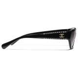 Chanel - Occhiali da Sole Cat-Eye - Nero Rosa - Chanel Eyewear