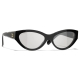 Chanel - Occhiali da Sole Cat-Eye - Nero Grigio - Chanel Eyewear