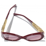 Chanel - Occhiali da Sole a Farfalla - Marrone Rosso - Chanel Eyewear