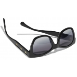 Chanel - Occhiali da Sole Cat-Eye - Nero Grigio Sfumate - Chanel Eyewear