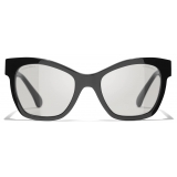 Chanel - Cat-Eye Sunglasses - Black Gray - Chanel Eyewear