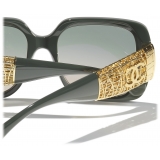 Chanel - Occhiali da Sole Quadrati - Kaki Verde - Chanel Eyewear