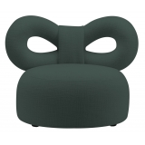 Qeeboo - Ribbon Armchair Fabric C - Petrol - Qeeboo Chair by Nika Zupanc - Furnishing - Home