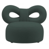 Qeeboo - Ribbon Armchair Fabric C - Petrol - Qeeboo Chair by Nika Zupanc - Furnishing - Home