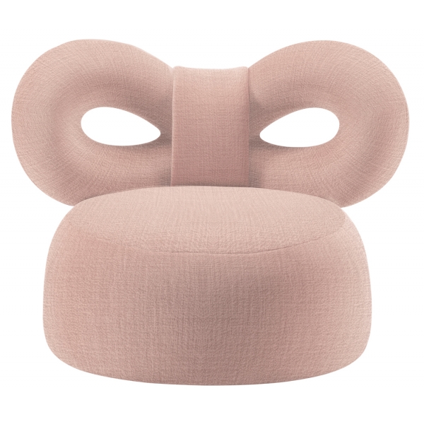 Qeeboo - Ribbon Armchair Fabric C - Tender Rose - Qeeboo Chair by Nika Zupanc - Furnishing - Home