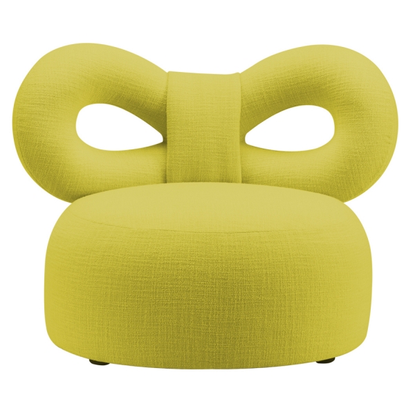 Qeeboo - Ribbon Armchair Fabric C - Soufre - Qeeboo Chair by Nika Zupanc - Furnishing - Home