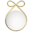 Qeeboo - Ribbon Mirror Metal Finish - Oro - Specchio Qeeboo by Nika Zupanc - Arredo - Casa