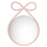 Qeeboo - Ribbon Mirror - Rosa - Specchio Qeeboo by Nika Zupanc - Arredo - Casa