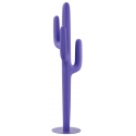 Qeeboo - Saguaro Coat Rack Outdoor - Blue Violet - Qeeboo Coat Rack by Stefano Giovannoni - Lighting - Home