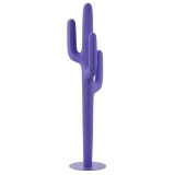 Qeeboo - Saguaro Coat Rack Outdoor - Blue Violet - Qeeboo Coat Rack by Stefano Giovannoni - Lighting - Home