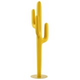 Qeeboo - Saguaro Coat Rack Outdoor - Yellow - Qeeboo Coat Rack by Stefano Giovannoni - Lighting - Home