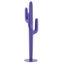 Qeeboo - Saguaro Coat Rack - Blu Viola - Appendiabiti Qeeboo by Stefano Giovannoni - Illuminazione - Casa