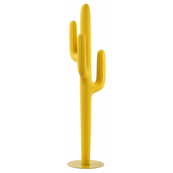 Qeeboo - Saguaro Coat Rack - Yellow - Qeeboo Coat Rack by Stefano Giovannoni - Lighting - Home