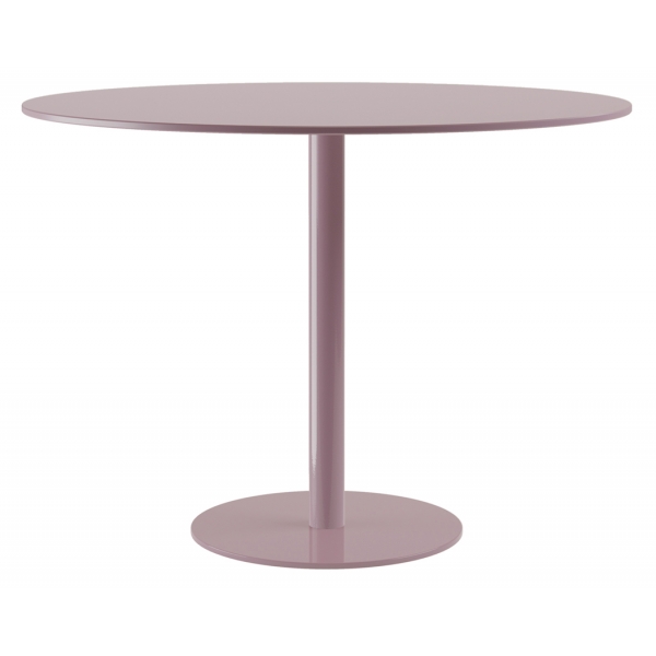 Qeeboo - Tatable 100 Glossy - Pink - Qeeboo Table by Stefano Giovannoni - Furnishing - Home