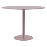 Qeeboo - Tatable 100 Glossy - Pink - Qeeboo Table by Stefano Giovannoni - Furnishing - Home