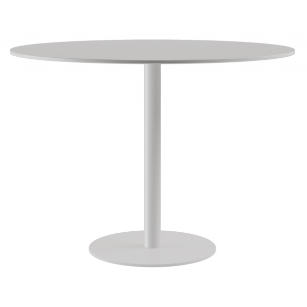 Qeeboo - Tatable 100 Glossy - White - Qeeboo Table by Stefano Giovannoni - Furnishing - Home