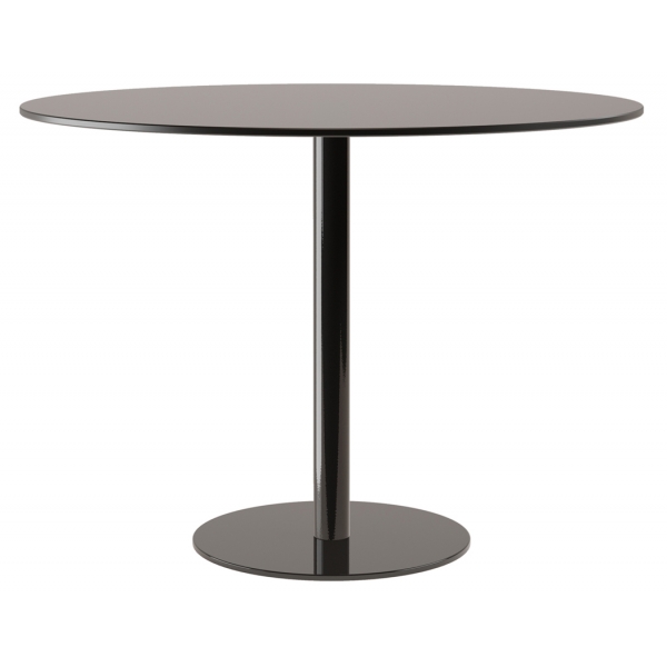 Qeeboo - Tatable 100 Glossy - Black - Qeeboo Table by Stefano Giovannoni - Furnishing - Home