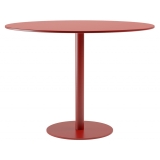 Qeeboo - Tatable 100 Soft Touch - Red - Qeeboo Table by Stefano Giovannoni - Furnishing - Home