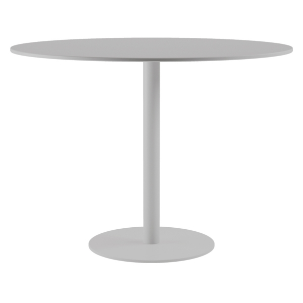 Qeeboo - Tatable 100 Soft Touch - White - Qeeboo Table by Stefano Giovannoni - Furnishing - Home