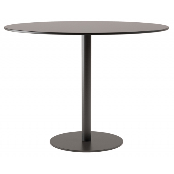 Qeeboo - Tatable 100 Soft Touch - Black - Qeeboo Table by Stefano Giovannoni - Furnishing - Home
