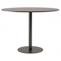 Qeeboo - Tatable 100 Soft Touch - Black - Qeeboo Table by Stefano Giovannoni - Furnishing - Home