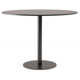Qeeboo - Tatable 100 Soft Touch - Black - Qeeboo Table by Stefano Giovannoni - Furnishing - Home
