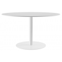 Qeeboo - Tatable 130 Glossy - White - Tavolo Qeeboo by Stefano Giovannoni - Arredo - Casa