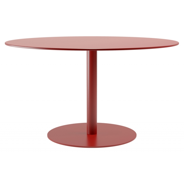 Qeeboo - Tatable 130 Soft Touch - Red - Qeeboo Table by Stefano Giovannoni - Furnishing - Home