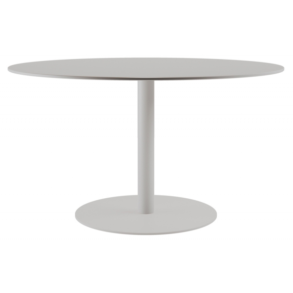 Qeeboo - Tatable 130 Soft Touch - White - Qeeboo Table by Stefano Giovannoni - Furnishing - Home