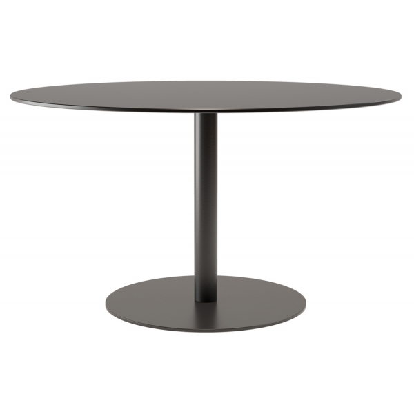 Qeeboo - Tatable 130 Soft Touch - Black - Qeeboo Table by Stefano Giovannoni - Furnishing - Home