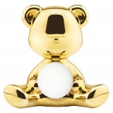 Qeeboo - Teddy Girl - Gold - Qeeboo Lamp by Stefano Giovannoni - Lighting - Home