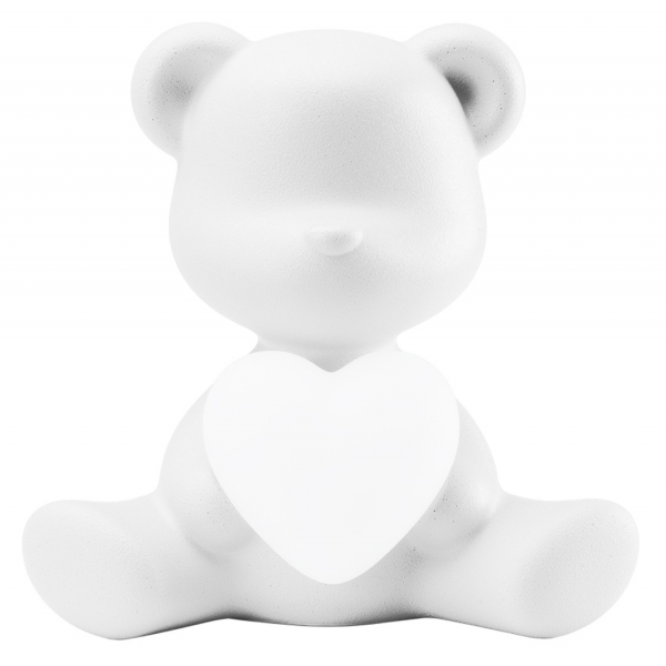 Qeeboo - Teddy Love XS - White - Qeeboo Lamp by Stefano Giovannoni - Lighting - Home