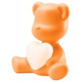 Qeeboo - Teddy Love XS - Dark Orange - Qeeboo Lamp by Stefano Giovannoni - Lighting - Home